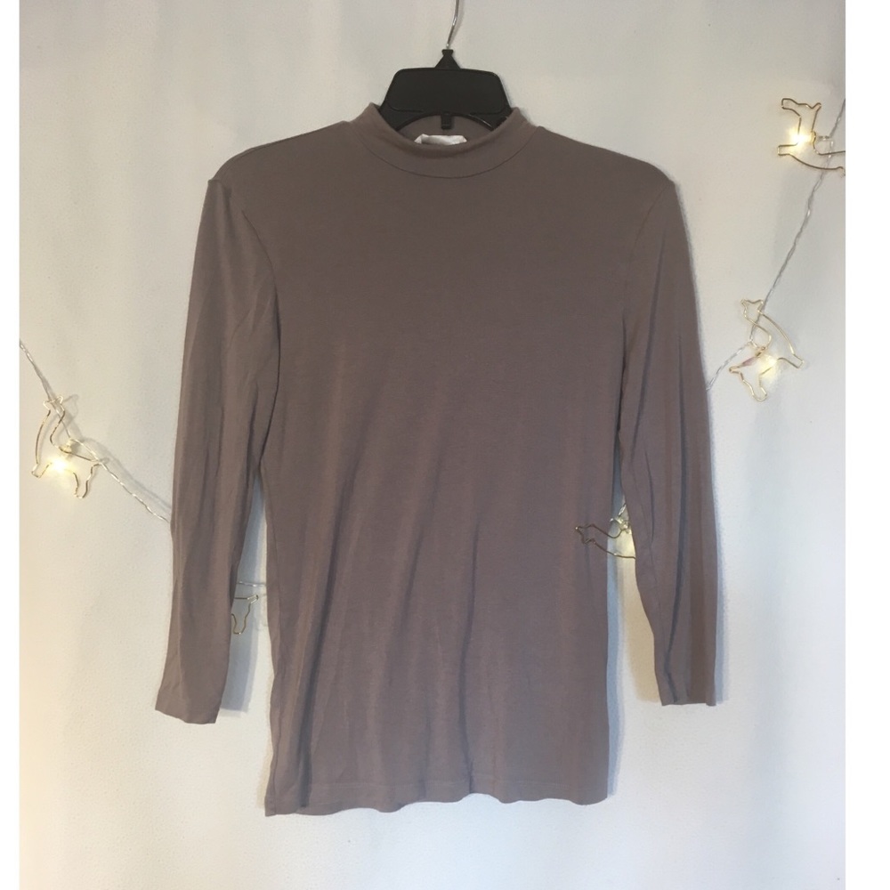H&M XS Mauve Brown top